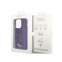 Guess Sequin Script Metal - iPhone 13 Pro Max Case (purple)