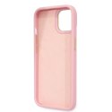 Guess Croco Collection - Case for iPhone 14 (Pink)