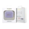 Guess Silicone Heart Charm - Case for Apple AirPods Pro 2 (Purple)