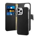 PURO Wallet Detachable - Case 2in1 for iPhone 14 Pro Max (Black)