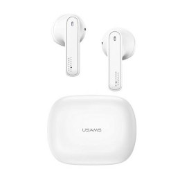 USAMS SM Series - Bluetooth 5.0 TWS headphones + charging case (White)