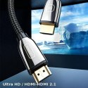 USAMS US-SJ497 - HDMI - HDMI 2.1 2m cable with 8K 60 Hz / 4K 120 Hz support (Black)