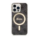 Guess 4G MagSafe - Case for iPhone 13 Pro (Black)