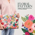 Rifle Paper Laptop Sleeve - Sleeve for MacBook Pro 16" / Laptop 16.2" (Garden Party Blush)