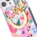 Rifle Paper Magnetic Mini Grip - MagSafe finger grip with stand function (Garden Party Blush)