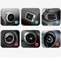 USAMS US-CD164 - Car holder with 15W inductive charger (Black)