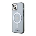 BMW Silver Ring MagSafe - Case for iPhone 14 Plus (Transparent)