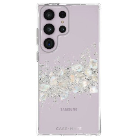 Case-Mate Karat - Case for Samsung Galaxy S23 Ultra decorated with mother of pearl (A Touch of Pearl)