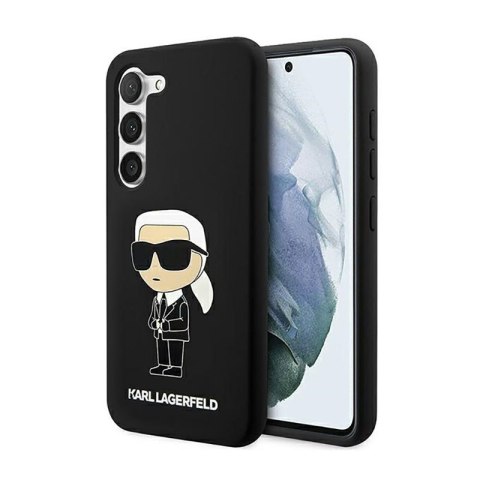 Karl Lagerfeld Silicone NFT Ikonik - Case for Samsung Galaxy S23 (Black)