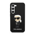 Karl Lagerfeld Silicone NFT Ikonik - Case for Samsung Galaxy S23 (Black)