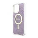 Guess 4G MagSafe - Case for iPhone 14 Pro Max (Purple)