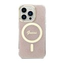 Guess 4G MagSafe - Case for iPhone 14 Pro (Pink)