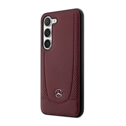 Mercedes Leather Urban Line - Case for Samsung Galaxy S23+ (Red)