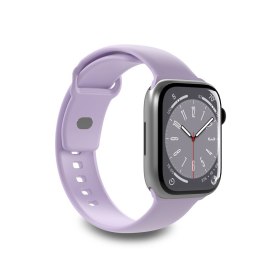 PURO ICON - Elastic strap for Apple Watch 42/44/45/49 mm (S/M & M/L) (Tech Lavender)