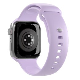 PURO ICON - Elastic strap for Apple Watch 42/44/45/49 mm (S/M & M/L) (Tech Lavender)
