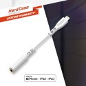 Energizer HardCase - Lightning to 3.5 mm jack audio adapter MFi-certified 11 cm ROW (White)