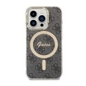 Guess 4G MagSafe - Case for iPhone 14 Pro (Black)