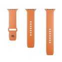 PURO ICON - Elastic strap for Apple Watch 42/44/45/49 mm (S/M & M/L) (Apricot)