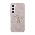 Guess 4G Big Metal Logo - Case for Samsung Galaxy S24 (pink)