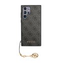 Guess 4G Charms Collection - Case for Samsung Galaxy S24 Ultra (black)