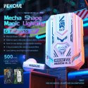 WEKOME VB07 Mecha Series - Bluetooth V5.3 TWS wireless headphones with charging case (White)