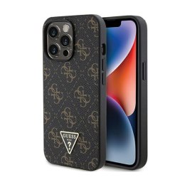Guess 4G Triangle Metal Logo - Case for iPhone 13 Pro (Black)