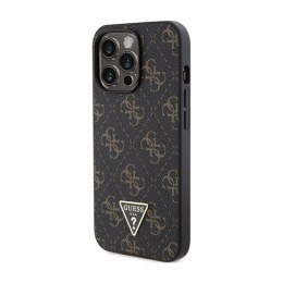 Guess 4G Triangle Metal Logo - Case for iPhone 14 Pro Max (black)
