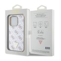 Guess 4G Triangle Metal Logo - Case for iPhone 15 Pro Max (white)