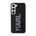 Karl Lagerfeld 3D Rubber Glitter Logo - Samsung Galaxy S23 Case (black)