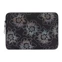 Kate Spade New York Puffer Sleeve - MacBook Pro 16" / Laptop 16" Cover (Hollyhock Iridescent Black)