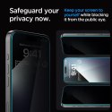 Spigen GLAS.TR EZ FIT Privacy - Tempered glass with privacy filter for iPhone 15 Plus