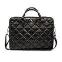Guess Quilted 4G Computer Bag - Laptop bag 15" / 16" (black)