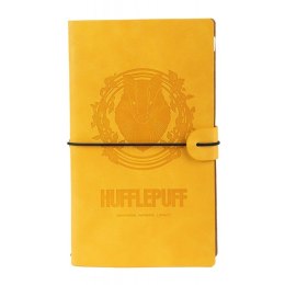 Harry Potter - Hufflepuff leather travel notebook 12x19.6cm (Yellow)
