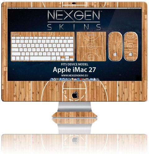 Nexgen Skins with 3D effect for iMac 27" (Hardwood Classic 3D)