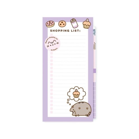 Pusheen - Notepad with fridge magnet + pencil from the Moments collection