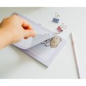 Pusheen - Notepad with fridge magnet + pencil from the Moments collection