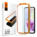 Spigen Alm Glas.TR 2-Pack - Tempered glass for Samsung Galaxy A35 5G (Transparent)