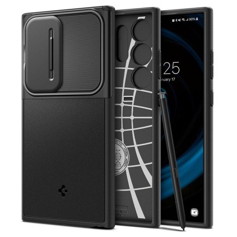 Spigen Optik Armor - Case for Samsung Galaxy S24 Ultra (Black)