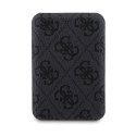 Guess Bundle Pack MagSafe 4G Metal Gold Logo - Case set + Power Bank 5000mAh MagSafe iPhone 13 Pro Max (black)
