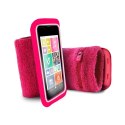 PURO Running Band - Universal running band for smartphones max 4.3 "+ key pocket (pink)