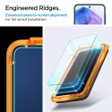 Spigen Alm Glas.TR 2-Pack - Tempered glass for Samsung Galaxy A55 5G (Transparent)