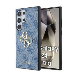 Guess 4G Big Metal Logo - Case Samsung Galaxy S24 Ultra (Blue)