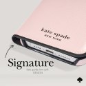 Kate Spade New York Wrap Folio Case - Leather flip case for iPhone 15 (Pale Vellum)