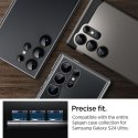 Spigen Optik.TR EZ Fit Camera Lens Protector 2-Pack - Lens protection glass for Samsung Galaxy S24 Ultra (2 pcs) (Black)