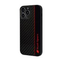 Audi Carbon Fiber Stripe - Case for iPhone 13 Pro Max (Black)