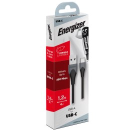 Energizer Classic - USB-A to USB-C connecting cable 1.2m (Black)