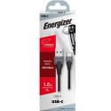 Energizer Classic - USB-A to USB-C connecting cable 1.2m (Black)