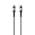 Energizer Ultimate - USB-C to USB-C connection cable 2m (Silver)