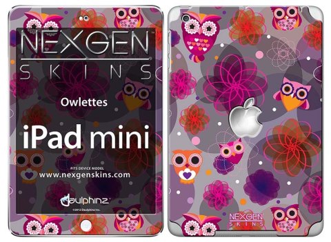 Nexgen Skins with 3D effect for iPad mini (Owlettes 3D)