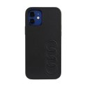 Audi Synthetic Leather - Case for iPhone 12 / iPhone 12 Pro (Black)